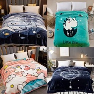 Mink Blanket 1.55kg Size 5 Feet 150*200cm Comfortable And Durable