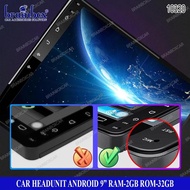 TV Mobil Android 9 Inch 2GB + 32GB Head Unit Mobil 2 Din Double Din Headunit Tape Mobil MP5 Player I