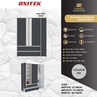 AE Zimmer | Onitek DIY Rak Kasut | Aluminium Shoes Cabinet PACP with (D:15" x W:48" x H:72")