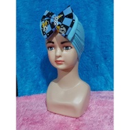 Children's turban, ribbon turban, motif turban, cute turban, cloth turban, flower turban, children's