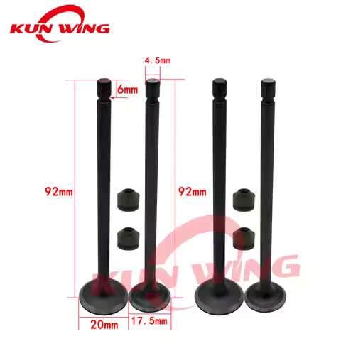 Intake & Exhaust Valve Stem for Keeway RKF125 RKF125i RKF 125 EFI 125i 157MJ-2 Motorcycle Engine Par