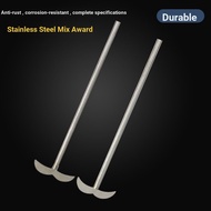 Stainless Steel Fan Blade Anchor Stirring Rod Two Three Four Blade Stirring Propeller Laboratory F4 