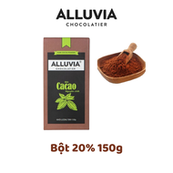 Alluvia | Bột cacao nguyên chất không đường 100% cacao tự nhiên dòng thượng hạng Pure cocoa powder