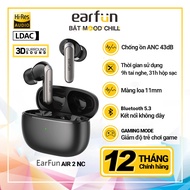 Earfun Air 2 NC True Wireless Bluetooth Headphones LDAC sound, ANC noise canceling hires