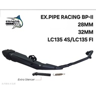 ESPADA RACING BACK PRESSURE EXHAUST BP-II 28MM 32MM FOR LC135 4S / FI