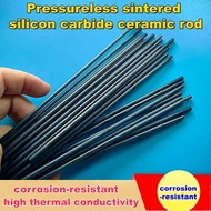 Ceramic rod tube, non pressure silicon carbide ceramic solid rod, suspended combustion rod, high-tem