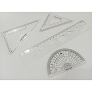 Ruler Set of 4, Ruler Set, Fashion Ruler