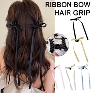 Exquisite Ballet Style Ribbon A Pair Of Hairclips Hair Updo Hair-binding Back Hair K3t3