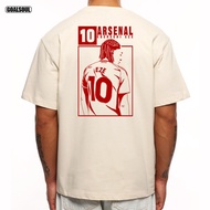 Baju  ARSENAL10EZE League's GunnersT-shirt  Football fans100%Cotton Men's short sleeve T-shirt Outdo