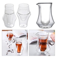 [Simhoa3] Double Glass Coffee Cup Heat-Resistant Espresso Mugs Tea Cup for Espresso