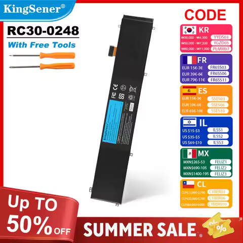 KingSener RC30-0248 New Laptop battery For Razer Blade 15 Elite version 2018/2019/2020/2021 RZ09-031