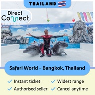 [PROMO TIKET READY] Safari World Bangkok Thailand Animal Marine Park Buffet Lunch Zoo Attraction Tic