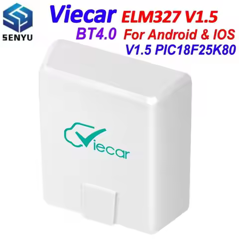 Newest Viecar ELM327 V1.5 Bluetooth 4.0 OBD2 PIC18F25K80 Car Diagnostic Scanner Tool Mini ELM 327 V1
