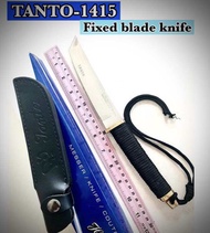 High quality fixed blade knife Tanto-1415 for collection and use camping 🏕️