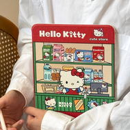 เคสiPadหมุน 360° Hello Kitty แผ่นหลังอะครีลิ Gen10 Gen9 2021 เคสไอแพด2020 Air5 10.911pro Case iPad