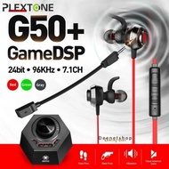 PLEXTONE G50 Quake Virtual 7.1CH Gaming Earphone Vibration Long Mic Noise Reduction Sound Amplifier 