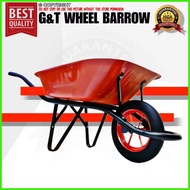♒ HEAVY DUTY G&T CART WHEEL BARROW / KARITILYA FOR GARDENING AND CONTRUCTIONS ( HENDRYMALL )
