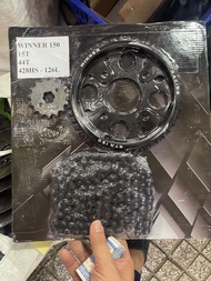 Bộ Nhông Sên Dĩa ( NSD) 2 lớp chống trơn trượt Winner 150 và Winner Xxxx (ver 2-3).