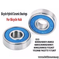 High Speed Demon Bicycle Hybrid Ceramic Bearing For MTB Road Bike Wheel Hubs BB (2 Pieces)
