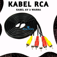 Kabel AV / Kabel RCA / 3 Warna penghubung receiver/stb ke TV 1.5metr