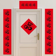 Hahahaha Fu Character Door Sticker New Year Couplet Fu Character Sticker Fu Character Couplet Funny 