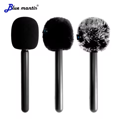 Interview Microphone Handheld Adapter For Rode Wireless Go/Goii/DJI Mic/Relacart/Wireless Transmitte