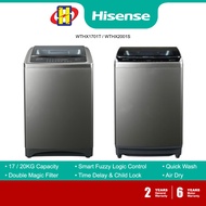 Hisense Washing Machine (17kg/20kg) Smart Fuzzy Logic Control Double Magic Filter Top Load Washer WTHX1701T / WTHX2001S