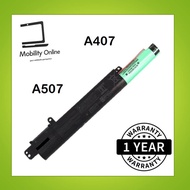 Asus A407 X407 A507 X507 A407M A407U X407U X407M A507M X507M A31N1719 R410UB A31LK5H Laptop Battery