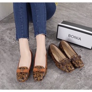 (VCO) Bonia Flat Shoes Slip On Women's Work Shoes