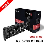 [XERS] 5700XT XFX RX 5700 XT RX 8GB การ์ดจอ AMD GPU Radeon RX5700XT การ์ดจอเดสก์ท็อปสำหรับเล่นเกมการ