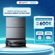Robot hút bụi lau nhà Ecovacs DEEBOT X11 Pro Omni -Lực hút 19.500Pa - Pin 6400mAh - Thiết kế siêu mỏ