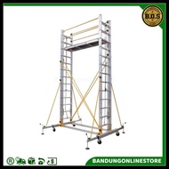 K1940 Original Krisbow Tangga Scaffolding Multifungsi Aluminium 6.85