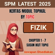 [📚PDF] KERTAS FIZIK PERCUBAAN 2025 IKUT TOPIC F5 [SPM] SPM PHYSIC TRIAL PAPER BY TOPIC CHAPTER 1 - 7