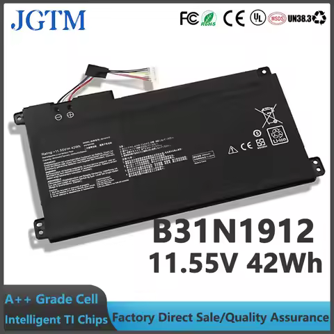 B31N1912 C31N1912 11.55v 42Wh Laptop Battery for Asus VivoBook 14 E510 E510MA E510KA L510 L510MA E41