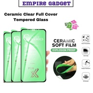 [Ceramic] Oppo Reno 8 Pro,8,7Pro,7,6Z,5F,5,4,3,2F,2,F5,F7,F9,F11 PRO Ceramic Clear Screen Protector Phone Tempered Glass