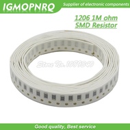 100PCS 1206 SMD Resistor 1% resistance 1M ohm chip resistor 0.25W 1/4W 105 IGMOPNRQ