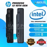 HP BRAND MINI PC ELITEDESK INTEL CORE i5 7TH GEN / i5 8TH GEN / i5 9TH GEN / i5 10TH GEN / i5 12TH GEN