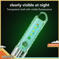 LED SMD Mini Flashlight Rechargeable Luminous EDC Flashlight Torch Light