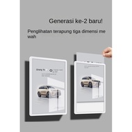 Kad paparan poster papan iklan terapung akrilik muka dinding gambar papan iklan publisiti papan ikla