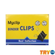 Myclip Binder Clips (41mm x 12Pcs)