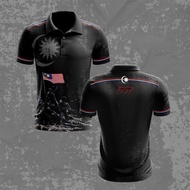 MN24 003 RN /LS/ CS (MALAYSIA MERDEKA 66 SPECIAL DESIGN ）MERDEKA SUBLIMATION SHIRT 2024