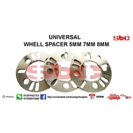 WHELL SPACER 5MM,7MM,8MM