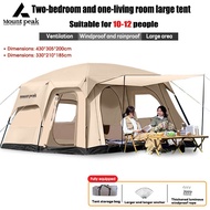 Mount peak camel tent camel tent large 8-12 people large camping tent family tent outdoor tent dome 