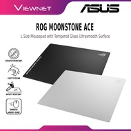 ASUS ROG NH04 MOONSTONE ACE L SIZED GAMING MOUSEPAD TEMPERED GLASS ULTRASMOOTH SURFACE (L500 x W400 