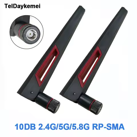 10dbi WIFI Antenna 2.4Ghz 5Ghz 5.8Ghz RP SMA Male Universal Antena wifi for Amplifier WLAN Router si