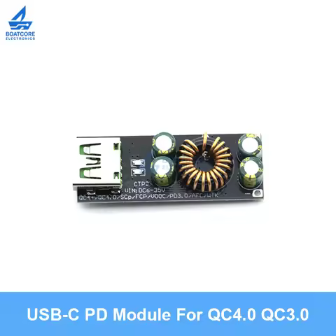 1PCS QC4.0 QC3.0 USB Type-C Quick Charge Adapter 6-35V Buck Boost Module for Huawei SCP FCP Apple PD