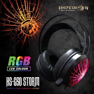 Imperion Storm HS-G50 RGB led gaming Headset 3.5mm USB Jack - Headphone g50