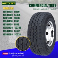 WESTLAKE Commercial Tires for Van and Light Truck ( 155R12C 165R13C 185R14C 195R14C 195R15C ) Free T