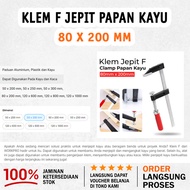 Klem F Clamp Jepit Papan Kayu Heavy Duty Woodworking