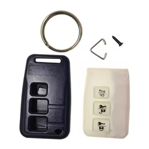 Remote Body Shell Case Keychain Trinket for Car Anti-theft Alarm One way Remote Control Key Chain St